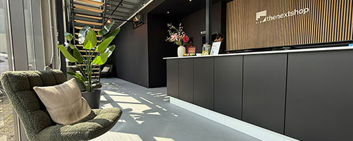 Wijnklimaatkast showroom