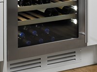 Ventilatierooster (Wit) voor op eigen keukenplint