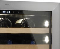 Silver Classic deur van RVS en 3-laags glas || Silver Classic detail