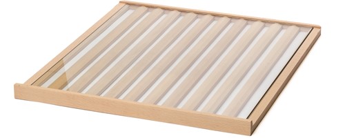 Glazen plateau voor op SHELF59 lades (Chevenon, Lavardin, Chenonceau)