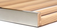 Brushed Silver accentlijst voor SHELF60 lades (Chateaudun)