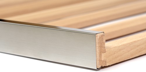 Brushed Silver accentlijsten (16 stuks)