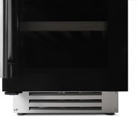 Plint PL35-SS (op Brilliant Black wijnkast)