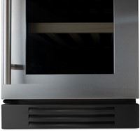 Plint PL35-DP-BL (op Silver Design wijnkast)