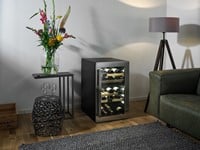Wijnklimaatkast Quintin (Duo) met Silver Design deur || SW40