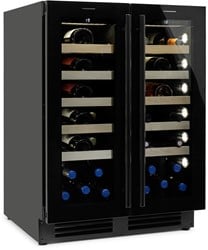 Wijnklimaatkast Esclimont Duo (Black Edition)