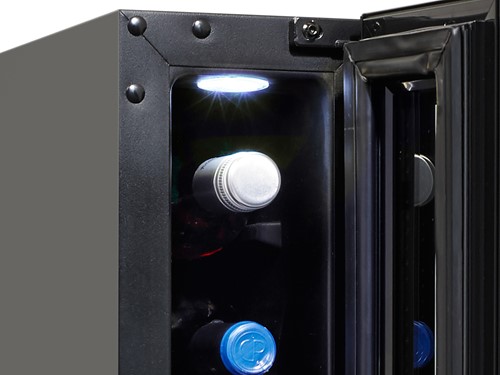 Blauwe verlichting (1 LED bovenin)