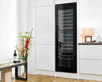 De Rougemont Duo met Brilliant Black deur en de standaard hendel || SW106BT-BB
