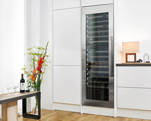 De Rougemont Duo met Silver Design deur en de Robusto hendel || SW106BT-SD