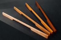 WOOD hendels v.l.n.r.: Ash Oak - Oak - Cedar - Iroko ||
